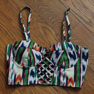 Joyce Colorful Underwire Top